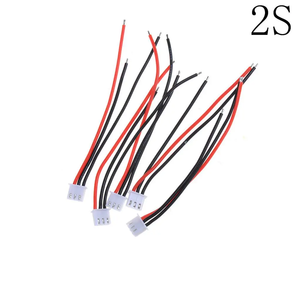 JST XH 배터리 밸런스 충전기 플러그 라인, 와이어, 커넥터 케이블, 2s, 3s, 4s, 5s, 6s, 5 개