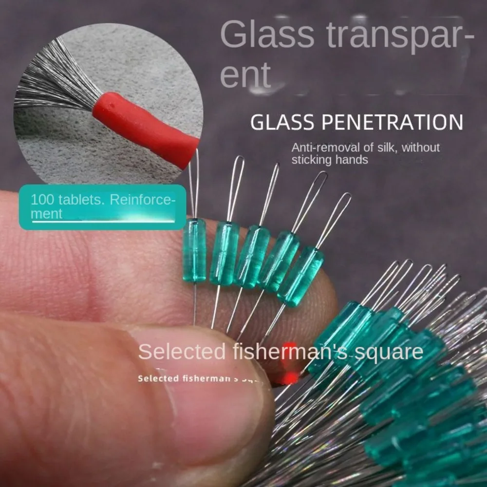 플로트 낚시 보버 실리콘 스토퍼 스페이스 콩 커넥터, 낚싯줄 저항 낚시 액세서리, 5 가지 색상, 가방 당 100 개