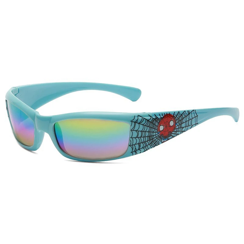 스파이더 맨 선글라스 플라스틱 장난감 어린이 마블 어벤져스 피규어, 스파이더맨 만화 패션 선글라스, 어린이 귀여운 고글 선물