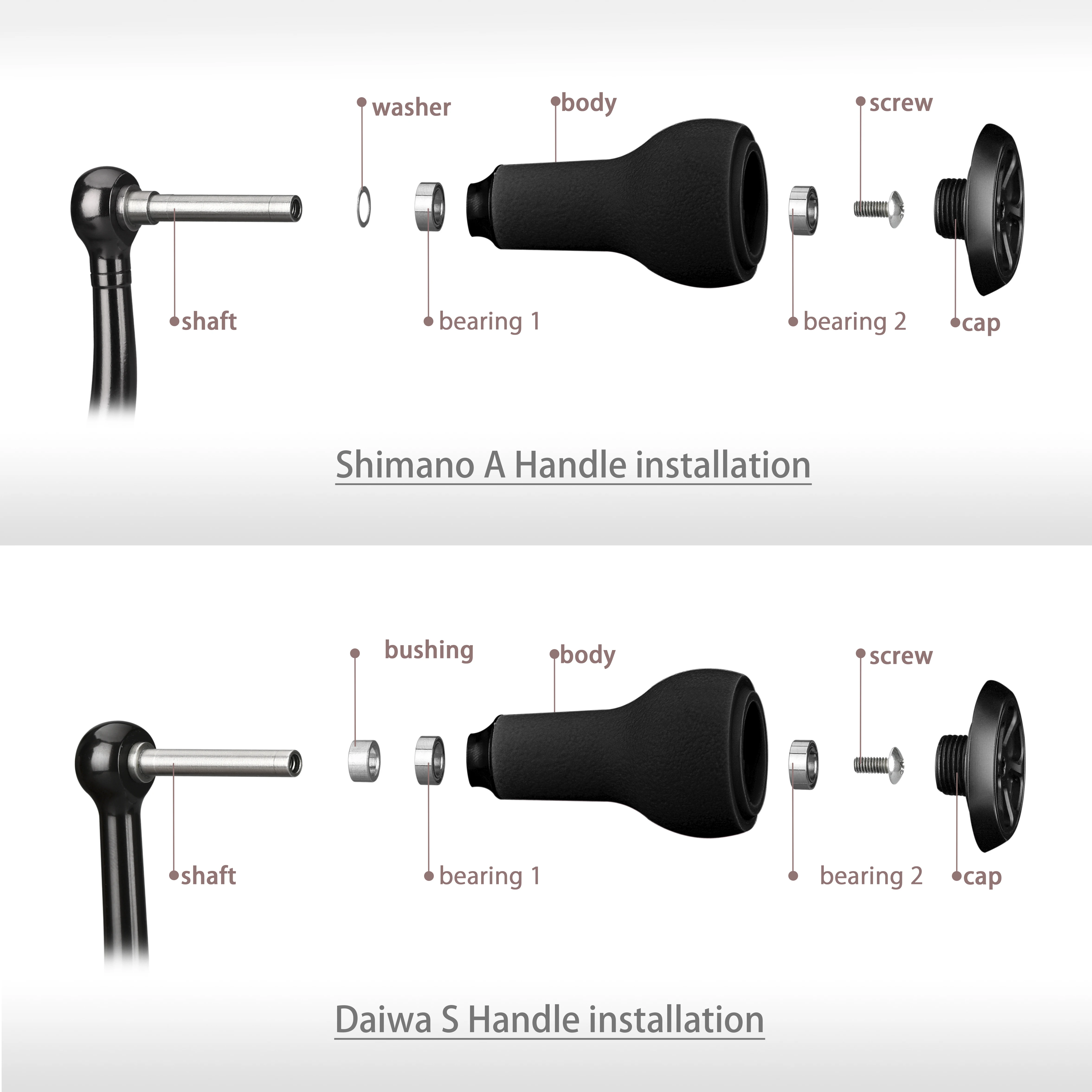 Gomexus TPE 릴 노브 27mm 튜닝 노브 Shimano Daiwa 다이와 베이트릴 시마노 핸들노브  스피닝 릴 핸들 손잡이 젖은 낚시 손잡이 아래 더 나은 그립 reel knob reel handle knob 고멕서스 우루쿠스노브 핸들노브 릴노브 릴 핸들 노브 베이트릴 노브 핸들노브 릴노브 릴 핸들 노브 베이트릴 노브 스피닝릴 노브핸들 알리쿠스 릴 다이와 노브 낚시핸들 노브