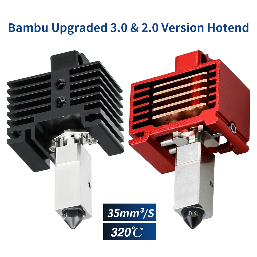 2.0 밤부 랩 X1 Bambu Lab X1 및 X1 카본 바이 메탈 히트 브레이크 CHT 하드 스틸 노즐 서미스터 적합 Bambu P1P 및 P1S 핫 엔드 용 핫 엔드 업그레이드 title=2.0 밤부 랩 X1 Bambu Lab X1 및 X1 카본 바이 메탈 히트 브레이크 CHT 하드 스틸 노즐 서미스터 적합 Bambu P1P 및 P1S 핫 엔드 용 핫 엔드 업그레이드