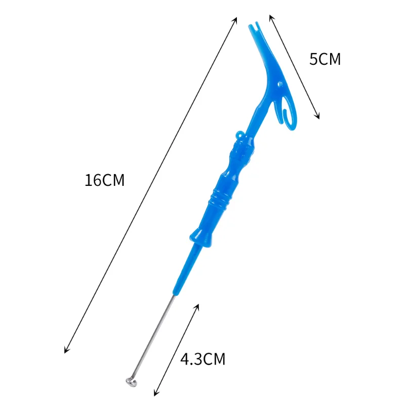 물고기 후크 분리 보안 추출기, 빠른 분리 장치, 휴대용 낚시 후크 제거기, 낚시 도구