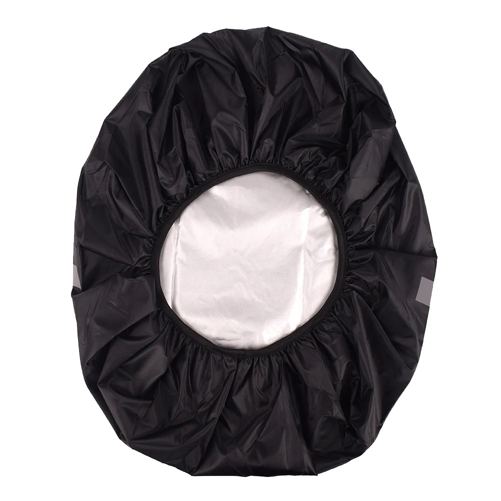 접이식 방수 배낭 레인 커버, 야외 여행 하이킹 등산 가방 커버, 안전 반사 스트립 레인 커버, 10-70L