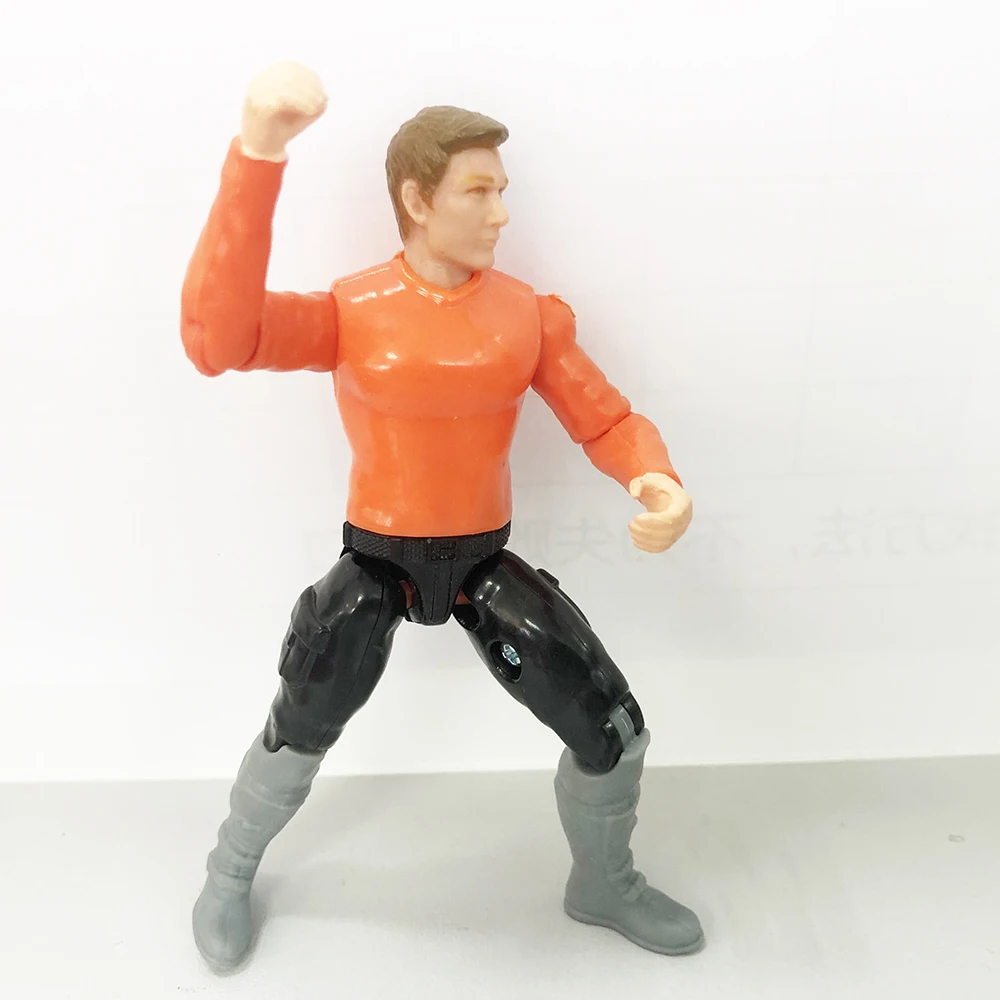 인형 소년 키즈 완구 100mm 작업자 피규어 1/14 RC 굴삭기 캡 및 트랙터 트럭 캡 모델 용 3.75 인치 분리형 회전 인형