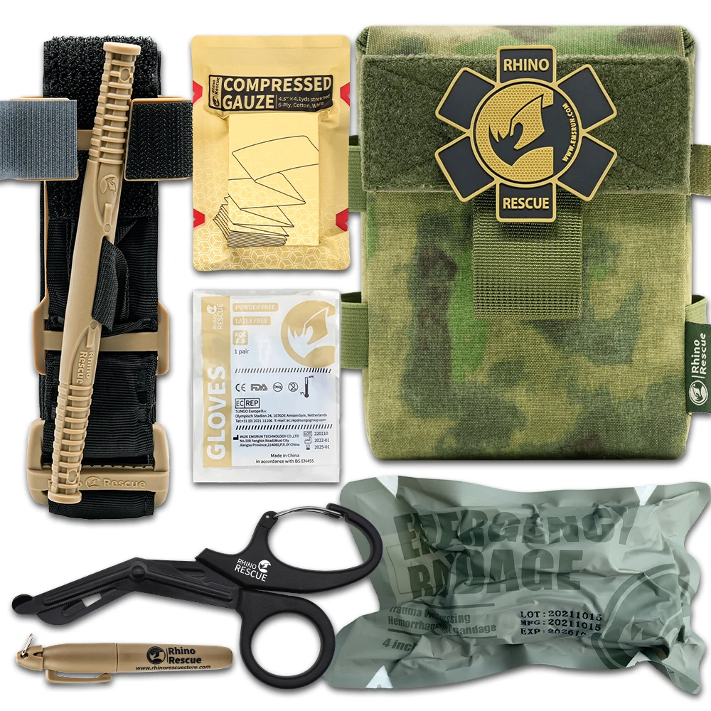 Rhino 구조 CUF IFAK 응급처치 키트, EDC 외상, 전투 생존 키트, 전술 응급처치 title=Rhino 구조 CUF IFAK 응급처치 키트, EDC 외상, 전투 생존 키트, 전술 응급처치