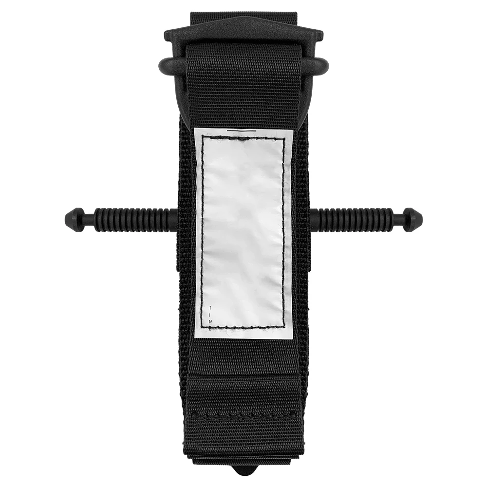 100% 나일론 전술 지혈대, 알루미늄 합금 한 손 구조, 군사 야외 응급 처치 IFAK 기어 지혈