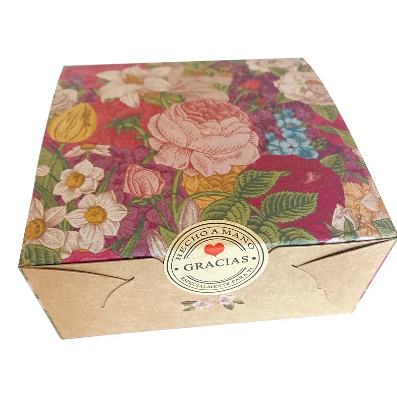 1 개/갑 대리석 스티커 라벨 크래프트 종이 스티커 DIY 수제 상자 가방 직경 35mm