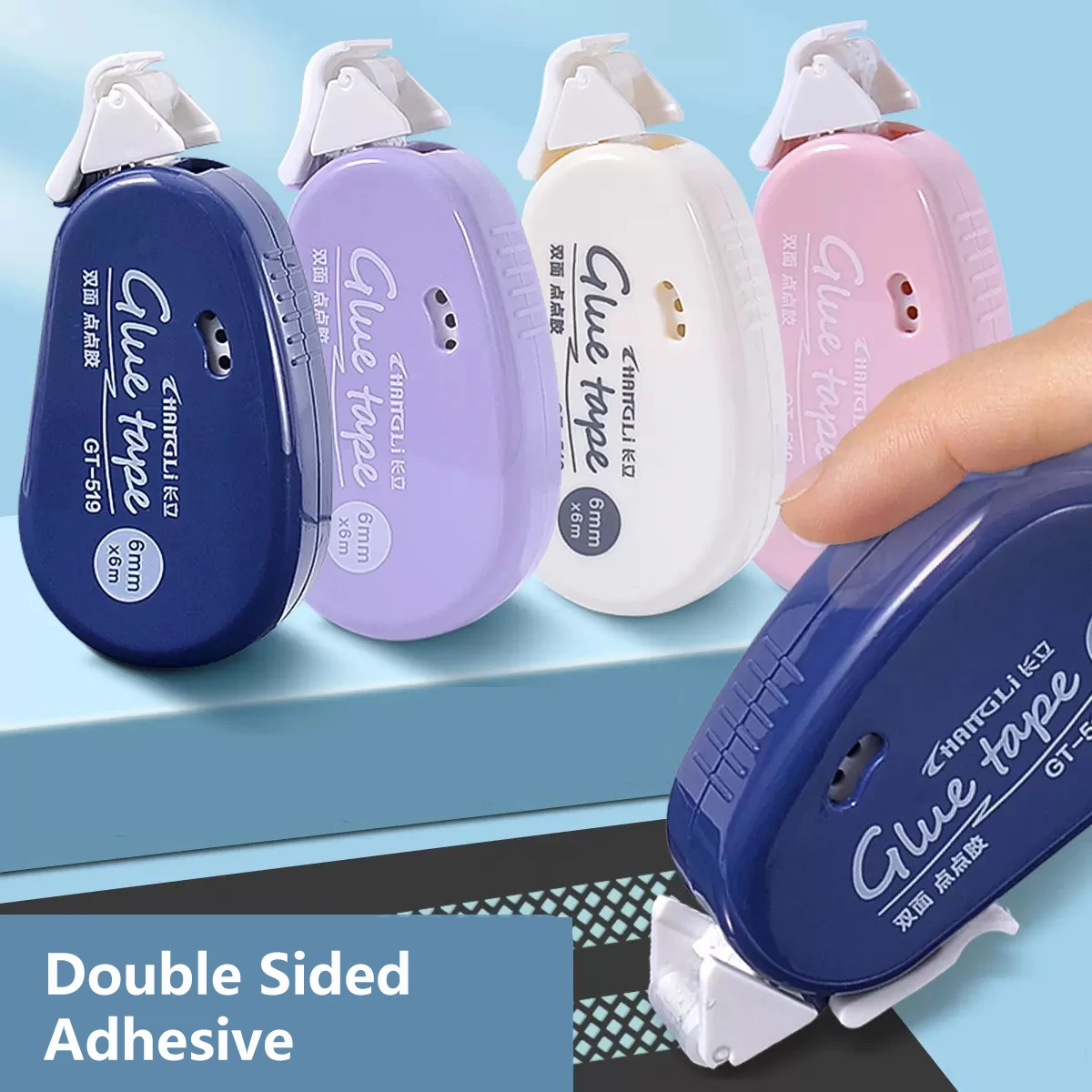 양면 접착 도트 접착제 테이프 6m x 6mm, DIY 스크랩북 콜라주 사진 앨범 학교 문구 용품 롤러 테이프 title=양면 접착 도트 접착제 테이프 6m x 6mm, DIY 스크랩북 콜라주 사진 앨범 학교 문구 용품 롤러 테이프 