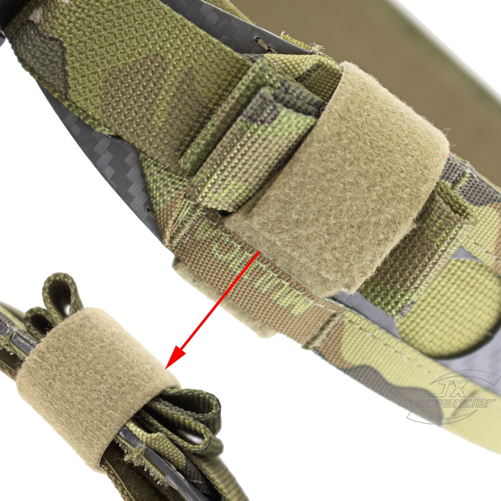 FC 전술 들소 벨트 퀵 릴리스 금속 버클 G 후크 내부 벨트 후크 및 루프 어태치먼트, 사냥 장비 액세서리