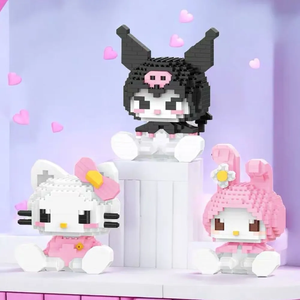 산리오 헬로 키티 멜로디 시나모롤 쿠로미 빌딩 블록 브릭 모델 장난감 소녀 귀여운 어린이 에듀 선물 조립 장난감 선물 title=산리오 헬로 키티 멜로디 시나모롤 쿠로미 빌딩 블록 브릭 모델 장난감 소녀 귀여운 어린이 에듀 선물 조립 장난감 선물 