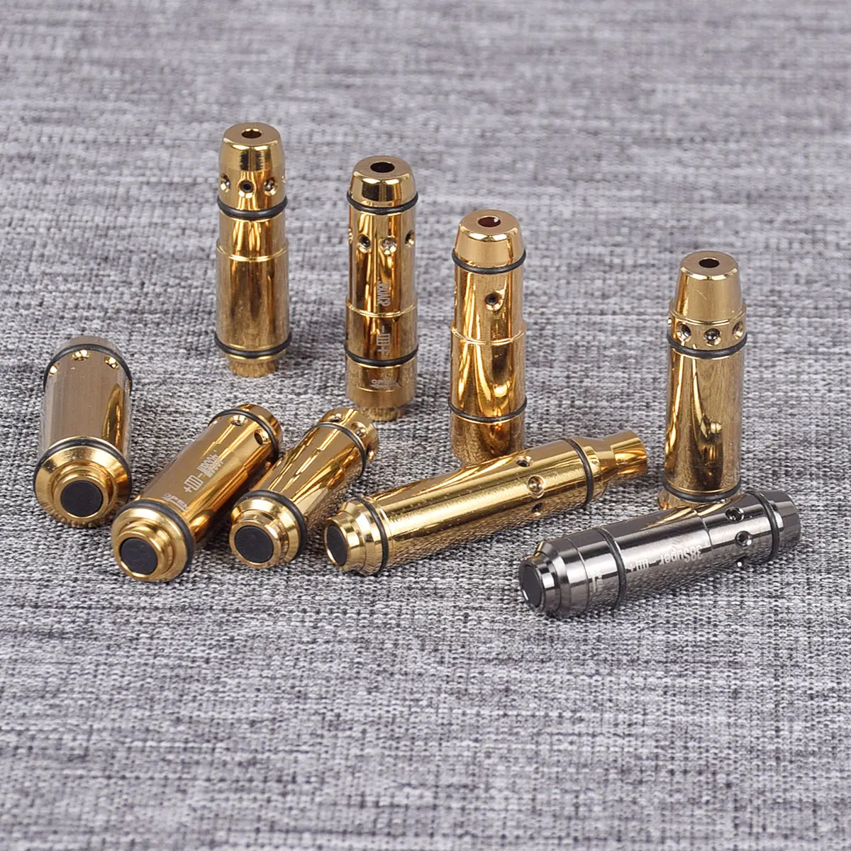 전술 레드 도트 레이저 훈련 총알 보어 사이트 드라이 파이어 트레이너 카트리지, 9x19mm .380ACP .40S & W .223Rem .45ACP