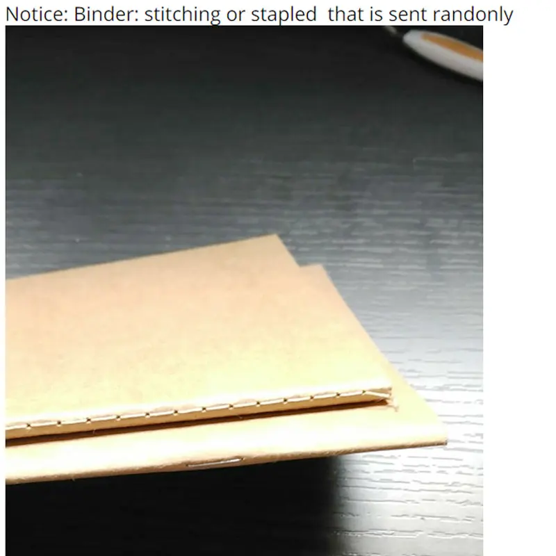 표준/포켓 크래프트 종이 빈 메모장, 다이어리, 여행자용 여행자 노트, 리필 플래너, 정리함, 필러 용지