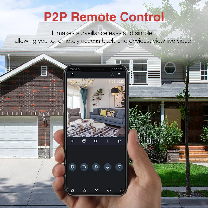 Dahua IPC-HDW3849H-AS-PV 풀 컬러 POE IR IP67 능동 억제 안구, WizSense CCTV 네트워크 IP 카메라 HDW3849H-AS-PV-S4, 8MP