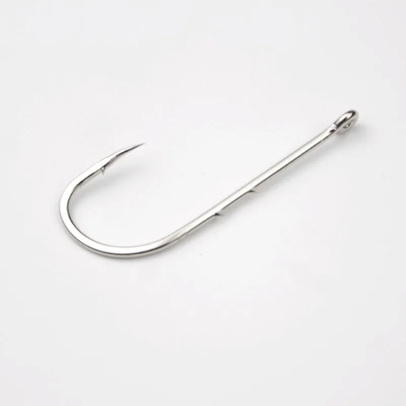 긴 손잡이 가시 낚시 후크 오프셋 트롤링 고탄소강 라이브 백 가시 액세서리, 태클 도구 장비, 50 개