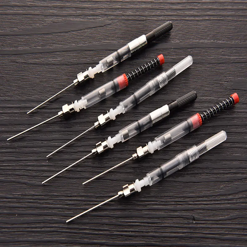 만년필 잉크 카트리지 컨버터 필러 잉크 펜, 잉크 색 주사기 장치 도구, 문구류 사무용품, 3 개, 6 개