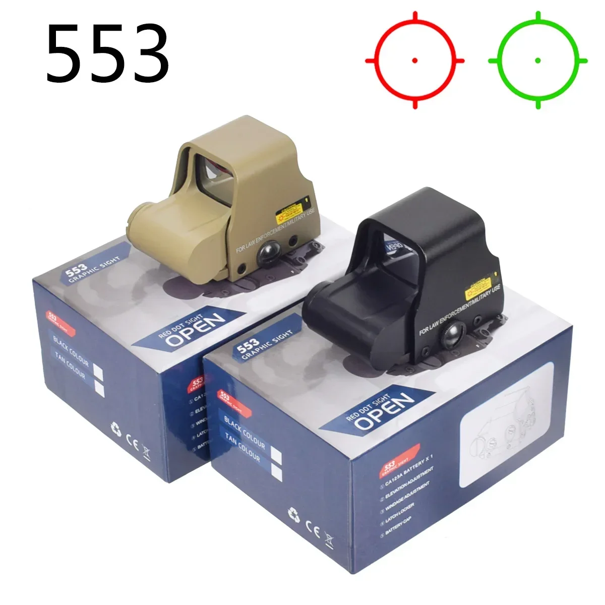 전술 유니티 광학 고속 라이저 증가 마운트, 551 552 553 558 레드 그린 도트 홀로그램 반사 조준기 사냥 라이플 스코프