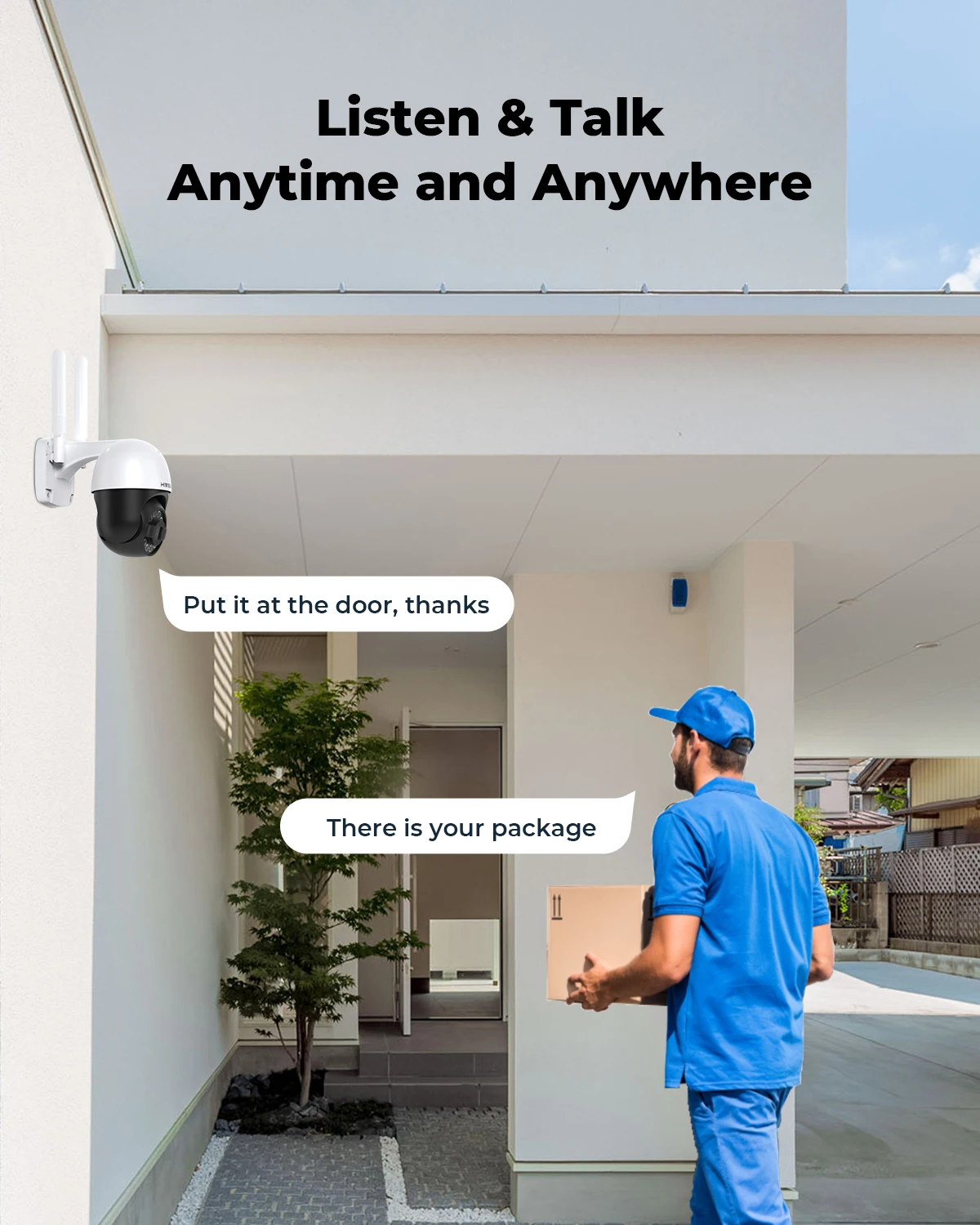 H.view 와이파이 카메라 보안 키트 시스템, 무선 CCTV 시스템, NVR 야외 PTZ 양방향 오디오 비디오 감시, Xmeye, 8CH, 5mp, 4mp