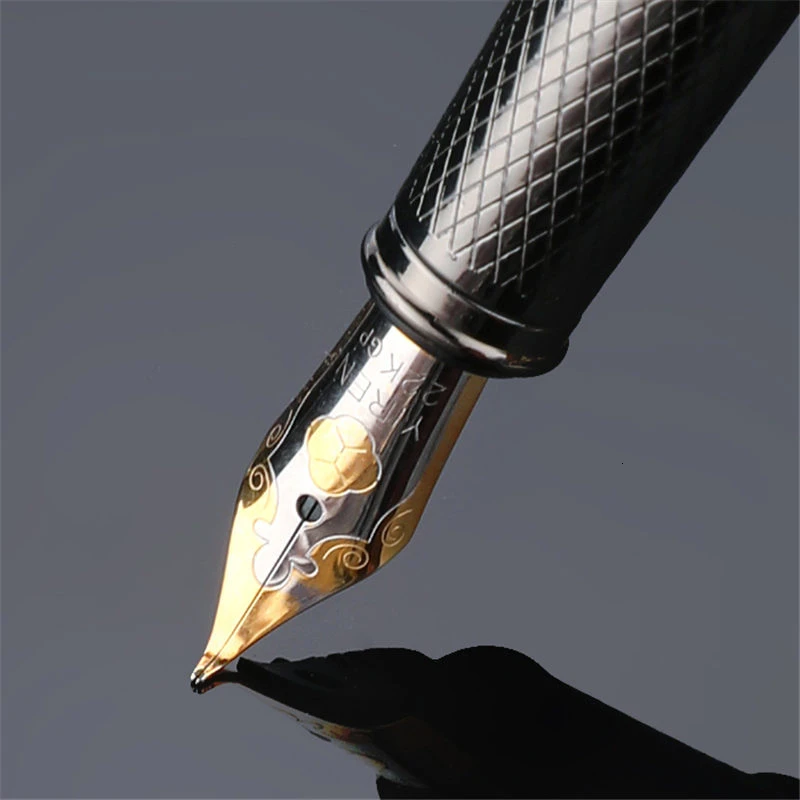 고급 잉크 펜촉 만년필 선물 상자, 비즈니스 필기 서명 서예 펜, 사무실 문구 용품 03924, 1PC