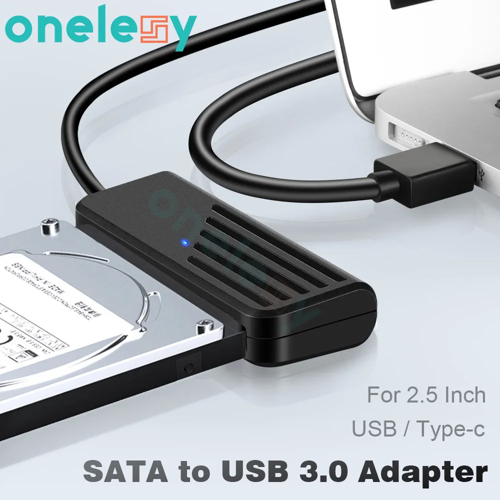 Onelesy-SATA-USB 3.0 어댑터 유형 C-SATA 케이블 2.5 인치 HDD 하드 드라이브 SATA 어댑터용 5Gbps 고속 데이터 전송 title=Onelesy-SATA-USB 3.0 어댑터 유형 C-SATA 케이블 2.5 인치 HDD 하드 드라이브 SATA 어댑터용 5Gbps 고속 데이터 전송 