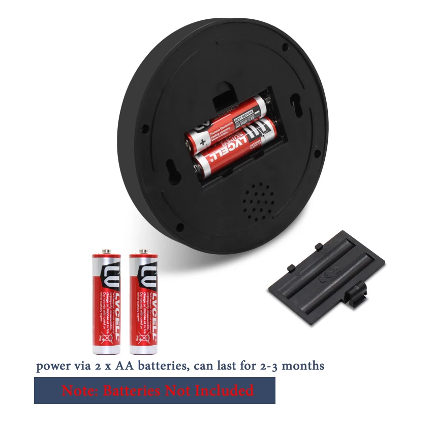 크리 에이 티브 블랙 플라스틱 돔 CCTV 더미 카메라 깜박임 Led 가짜 카메라 전원 AA 배터리 감시 보안 시스템을 통해