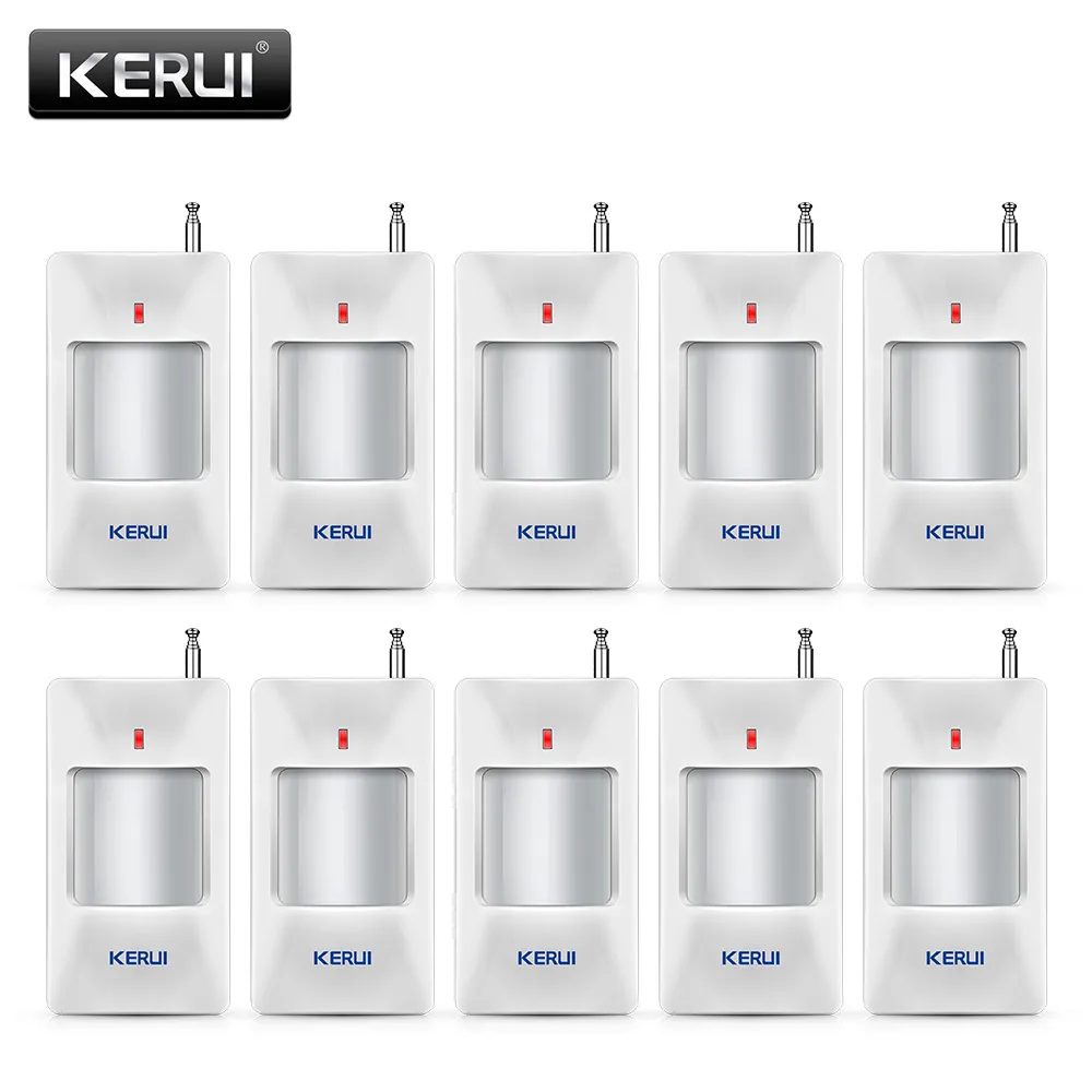 KERUI-무선 지능형 PIR 모션 센서 알람 감지기, 433MHz W18 W20 와이파이 GSM 홈 도난 경보 시스템 보안 title=KERUI-무선 지능형 PIR 모션 센서 알람 감지기, 433MHz W18 W20 와이파이 GSM 홈 도난 경보 시스템 보안