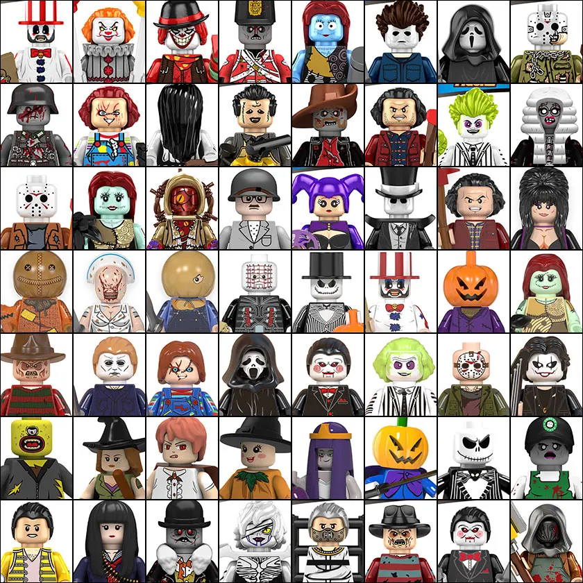 할로윈 공포 영화 시리즈 호박 빌딩 블록, 빛나는 사일런트 힐 벽돌 잭 피라미드 헤드 액션 피규어, 어린이 장난감 title=할로윈 공포 영화 시리즈 호박 빌딩 블록, 빛나는 사일런트 힐 벽돌 잭 피라미드 헤드 액션 피규어, 어린이 장난감 