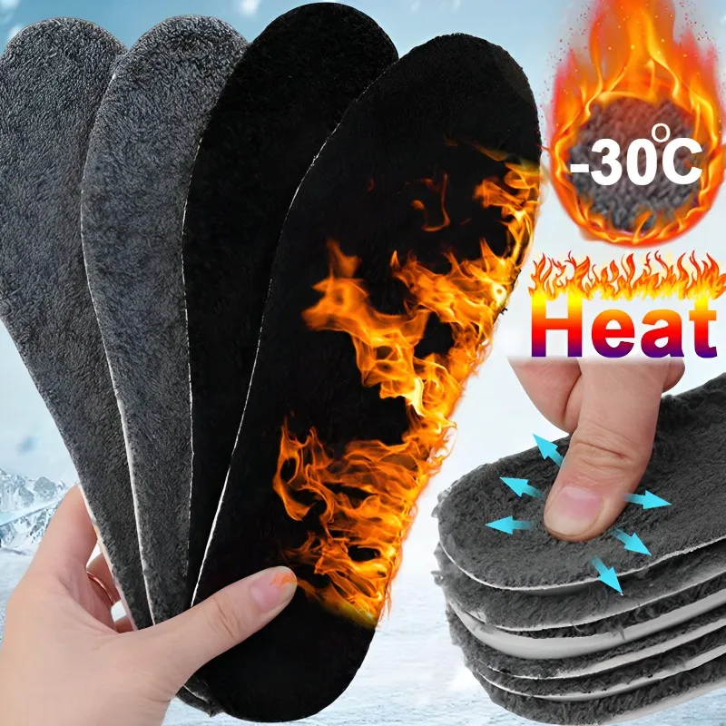자체 가열 발 충격 흡수 두꺼운 깔창 신발 패드, 따뜻한 겨울 남성 여성 스포츠 신발 패드 액세서리 title=자체 가열 발 충격 흡수 두꺼운 깔창 신발 패드, 따뜻한 겨울 남성 여성 스포츠 신발 패드 액세서리 