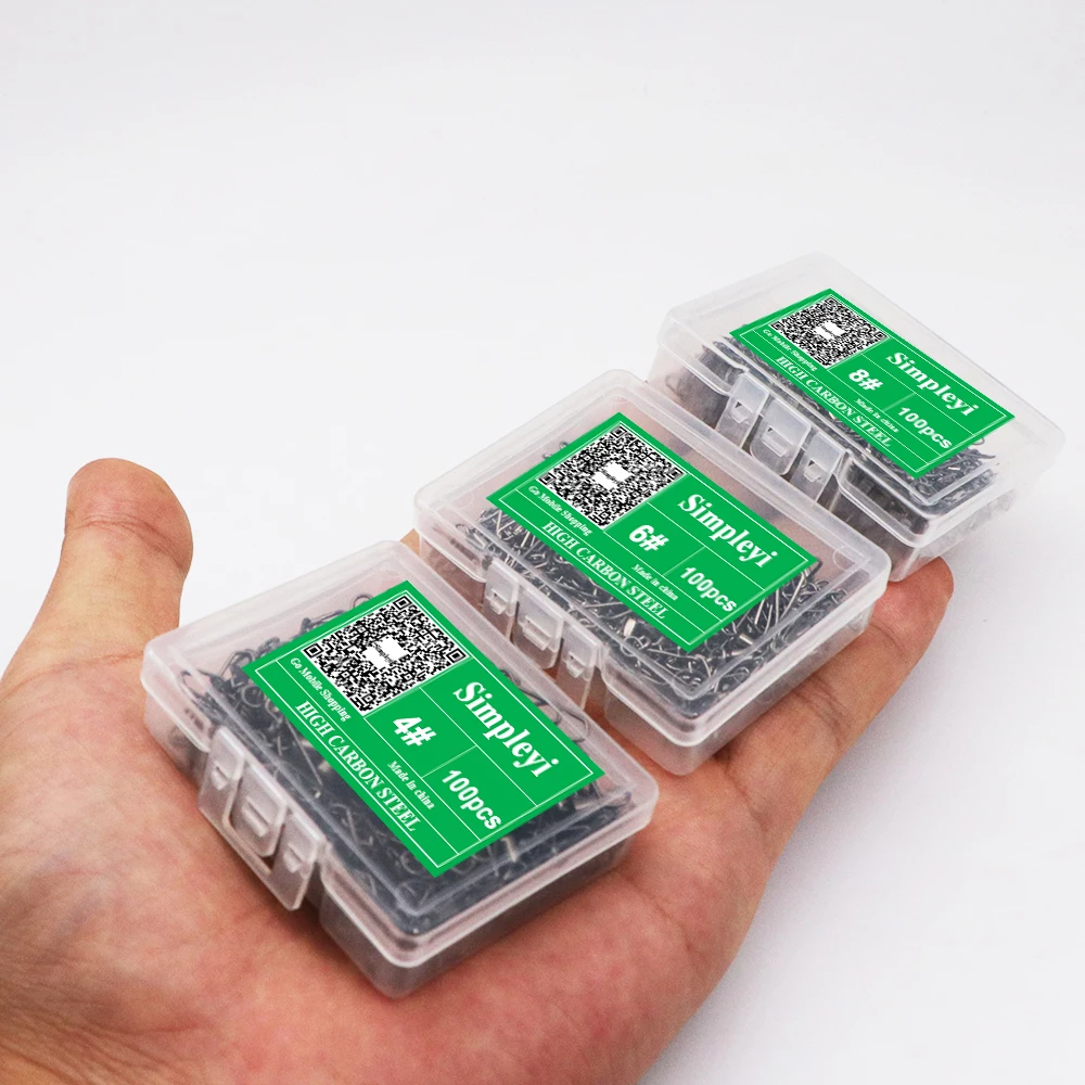 낚시 커넥터 100 #-14 # 배럴 스위블 스냅 롤링 스위블 낚시 루어 태클 액세서리, 50/3/0 PCS