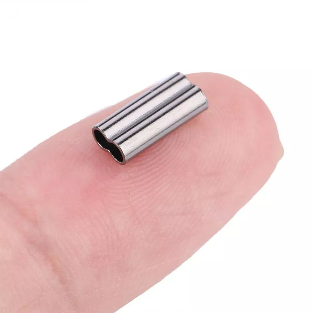 고온 내구성 커넥터, 스테인레스 스틸 더블 구리 튜브, 낚시 와이어 튜브 라인, 압착 슬리브, 고품질, 8mm, 10mm