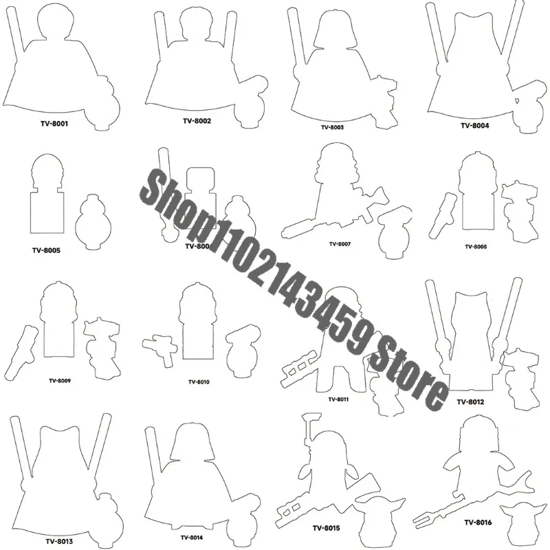 WM 블록 TV6101 6102 우주 군인 영웅, 애니메이션 501 번째 브릭, 미니 액션 장난감 피규어 빌딩 블록, 어린이 조립 장난감 선물 title=WM 블록 TV6101 6102 우주 군인 영웅, 애니메이션 501 번째 브릭, 미니 액션 장난감 피규어 빌딩 블록, 어린이 조립 장난감 선물 