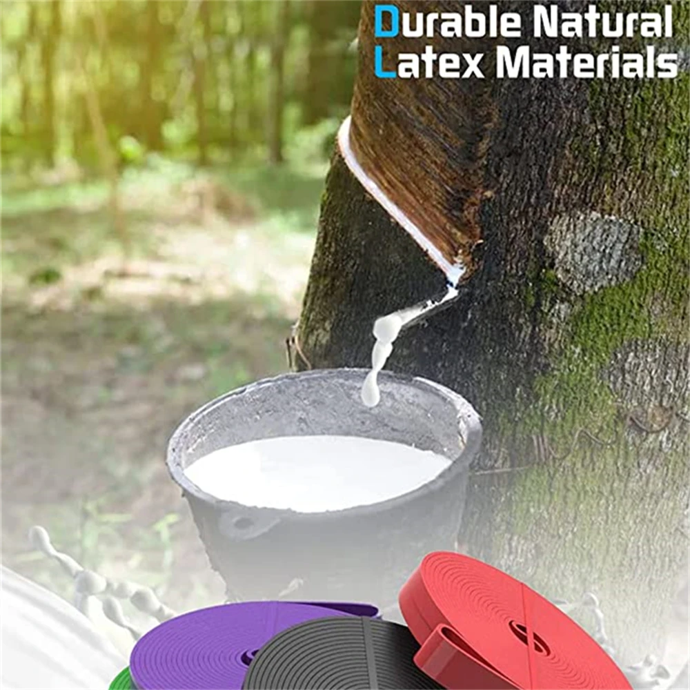 저항 밴드 운동 탄성 천연 라텍스 운동 고무 루프 강도 고무 밴드, 체육관 피트니스 장비, 훈련 확장기