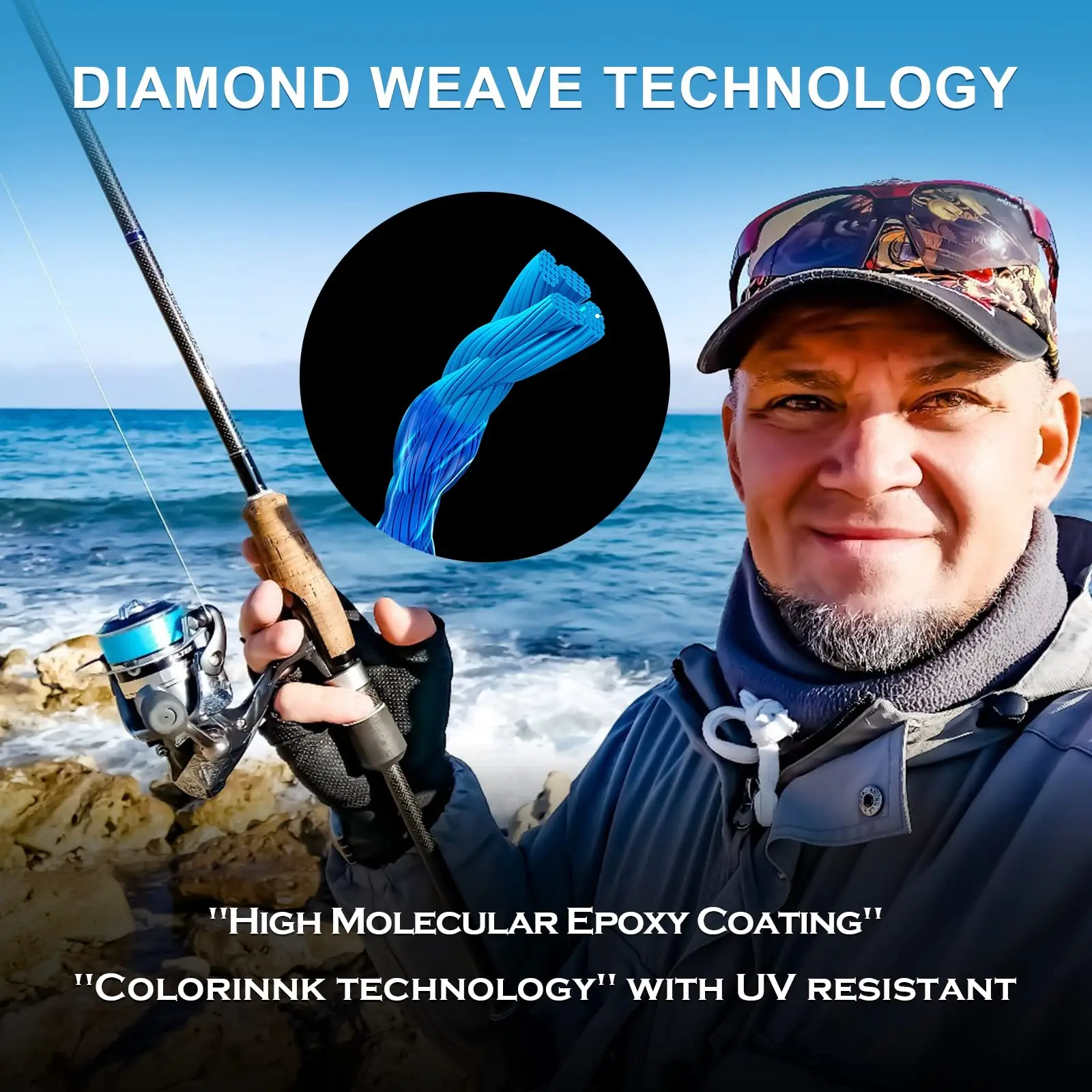 ZUKIBO 슈퍼 파워 PE 낚싯줄, 부드러운 멀티 필라멘트, 매우 내구성 있는 낚싯줄, 4 스레드, 1000M, 12-100LB 낚시용품 낚시 다이와 낚시줄 합사 낚시 용품 낚시액세서리 낚시바늘 합사 낚시줄 8합사 낚시채비 낚시대 합사 8합사 8합사 낚시줄 낚시복 카본낚시줄 민물낚시 낚시도구 시마노 바다낚시대