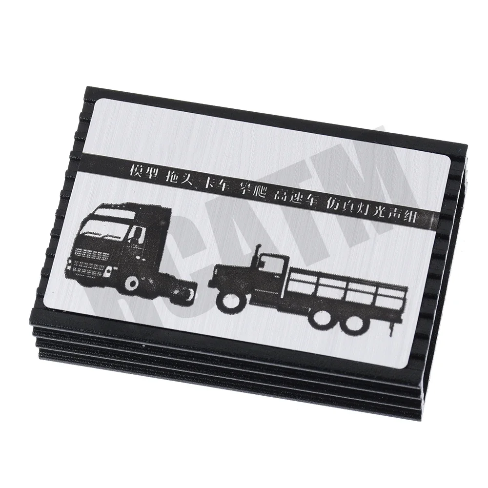 1/14 타미야 RC 트럭용 사운드 및 라이트 시스템 그룹 슈트, SCAINA MAN 1/10 크롤러 자동차, Traxxas TRX4 SCX10 업그레이드 부품, 2 in 1