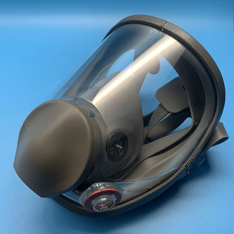 3M 6800 가스 호흡기용 스크래치 방지 보호 필름, 풀 페이스 마스크 창 화면 보호기, 페인팅 스프레이 마스크