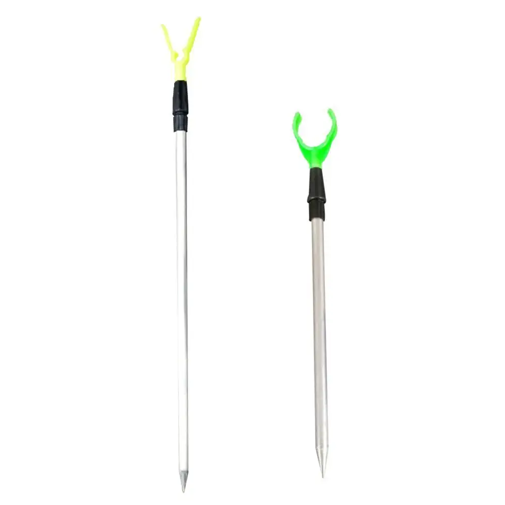 조정 가능한 확장 낚싯대 받침대, 텔레스코픽 낚시 스탠드 홀더, 낚싯대 브래킷, 낚시 액세서리, 50 cm, 80cm