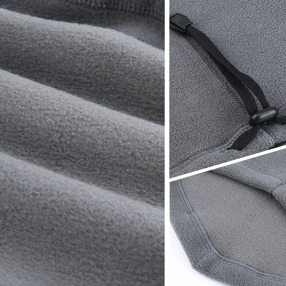 겨울 넥 워머 게이터 보온 반다나 페이스 커버 하프 플리스 마스크, 하이킹 사이클링 러닝 스포츠 스키 튜브 스카프 여성 남성 키즈