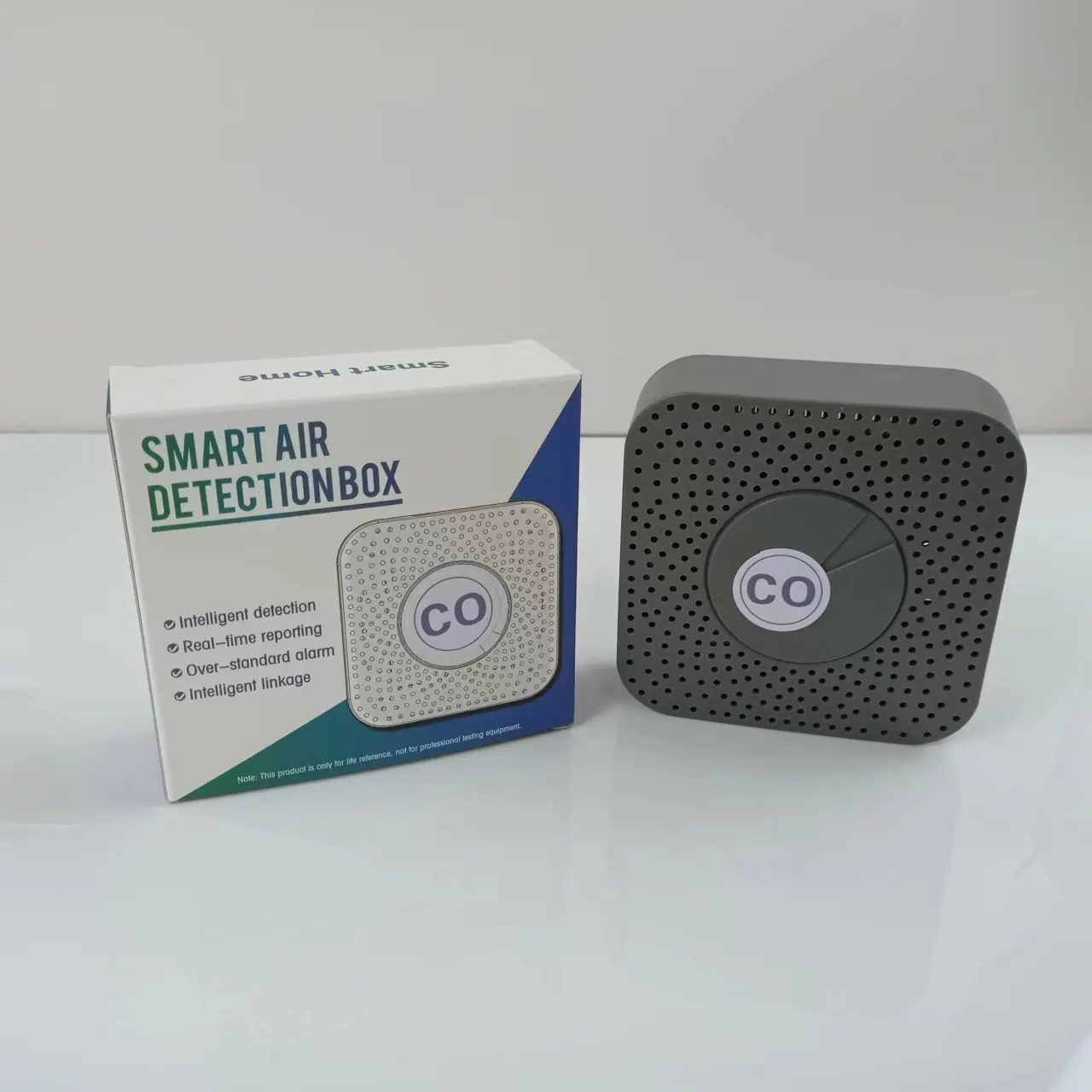 Tuya 스마트 라이프 CO 가스 누출 일산화탄소 감지기 WIFI/Zigbee APP 농도 표시 연기 감지 알람 센서 홈