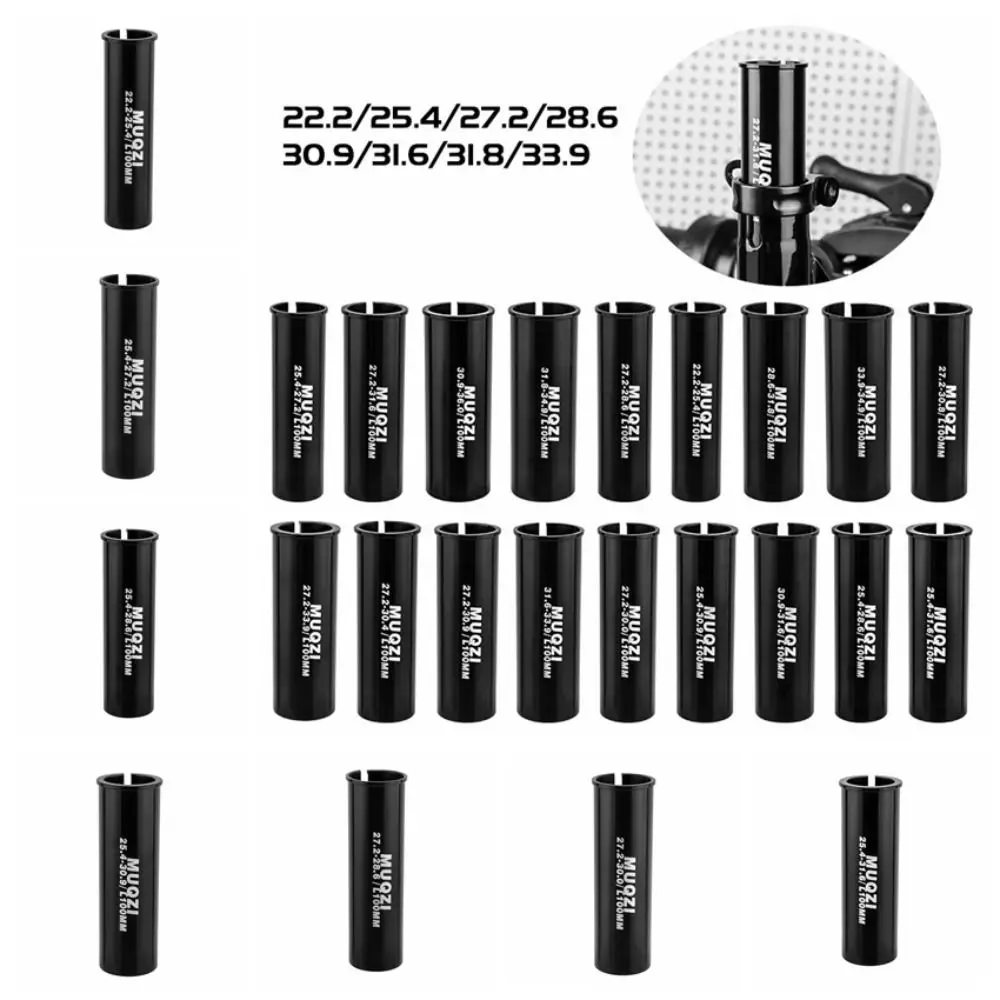 알루미늄 합금 자전거 시트포스트 슬리브 시트 포스트 튜브 변환 어댑터, 22.2, 25.4, 27.2, 28.6, 30.0, 30.4, 30.9, 31.6, 31.8, 33.9mm
