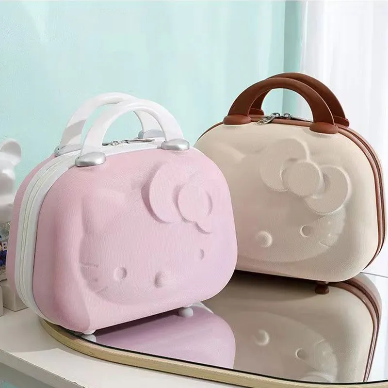 헬로 키티 애니메이션 산리오 화장품 케이스, 귀여운 소녀 뷰티 메이크업 보관 가방, 여행 수하물 가방, 휴대용 축제 선물 title=헬로 키티 애니메이션 산리오 화장품 케이스, 귀여운 소녀 뷰티 메이크업 보관 가방, 여행 수하물 가방, 휴대용 축제 선물 