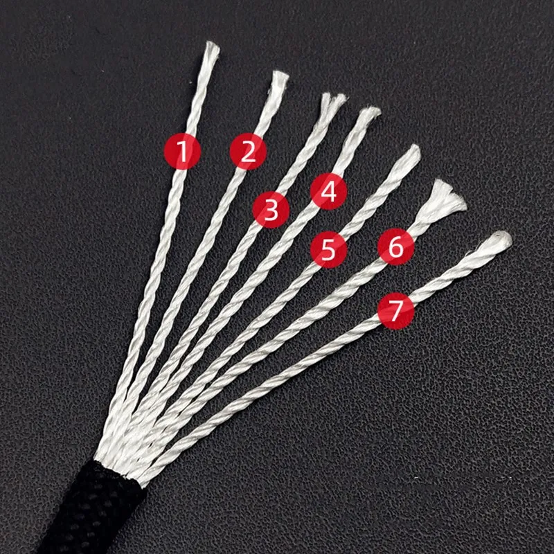 5M/15M/30M 7 코어 550 파라코드 4mm 낙하산 코드, 야외 캠핑 생존 로프 키트 우산 텐트 끈 스트랩 빨랫줄