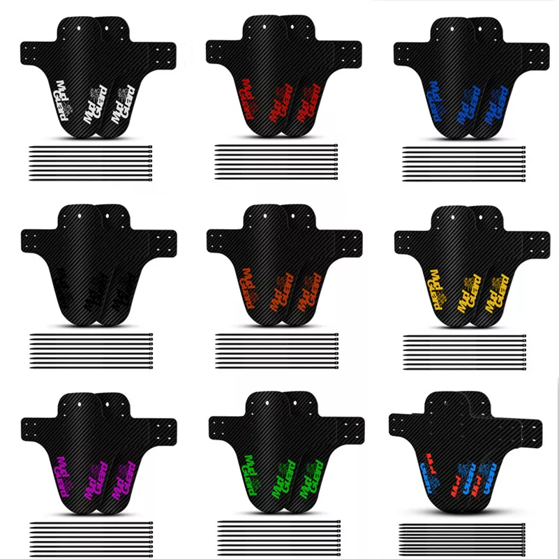 산악 자전거 머드가드 3D 탄소 섬유 능직 MTB 펜더, 전면 및 후면 타이어 휠, 범용 디스크 브레이크 자전거에 적합, 2 개 title=산악 자전거 머드가드 3D 탄소 섬유 능직 MTB 펜더, 전면 및 후면 타이어 휠, 범용 디스크 브레이크 자전거에 적합, 2 개 