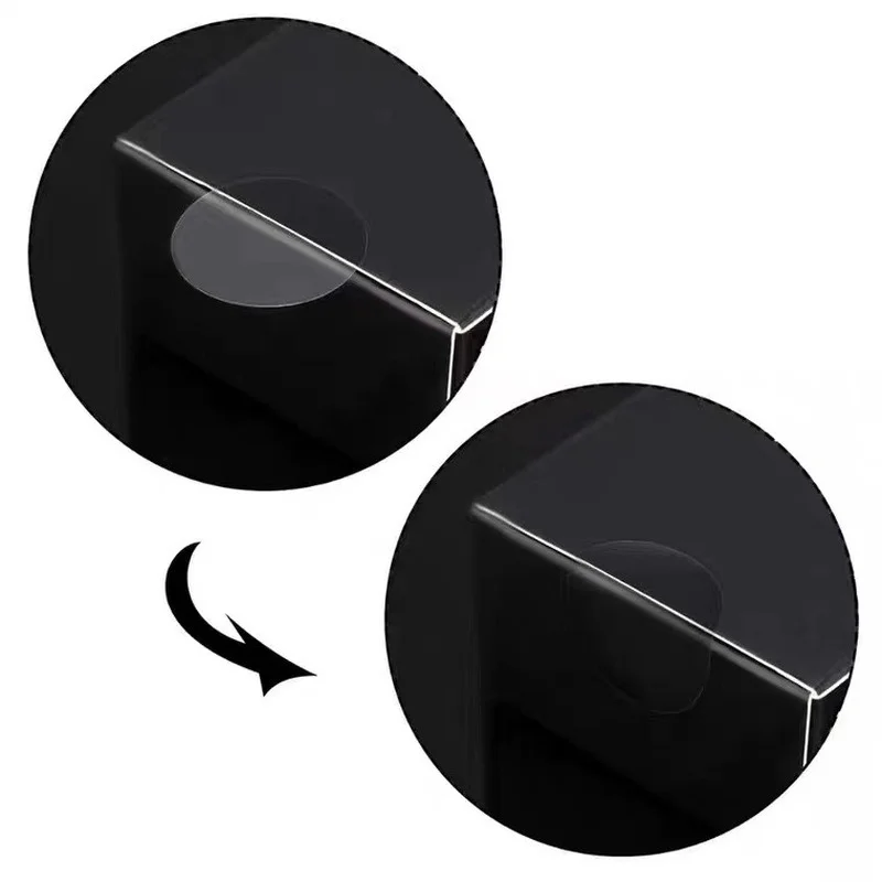 롤 투명 자체 접착 씰링 스티커, 라운드 투명 선물 포장 씰 라벨, 2CM2.5CM3CM3.8CM5CM, 500 개