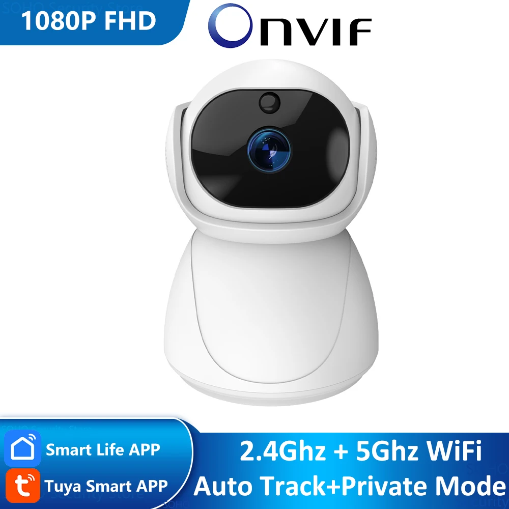 Tuya 스마트 1080P 2.4G 5Ghz 듀얼 밴드 WiFi 자동 추적 사운드 감지 보안 CCTV 비디오 베이비 모니터 실내 무선 IP 카메라 ONVIF title=Tuya 스마트 1080P 2.4G 5Ghz 듀얼 밴드 WiFi 자동 추적 사운드 감지 보안 CCTV 비디오 베이비 모니터 실내 무선 IP 카메라 ONVIF 
