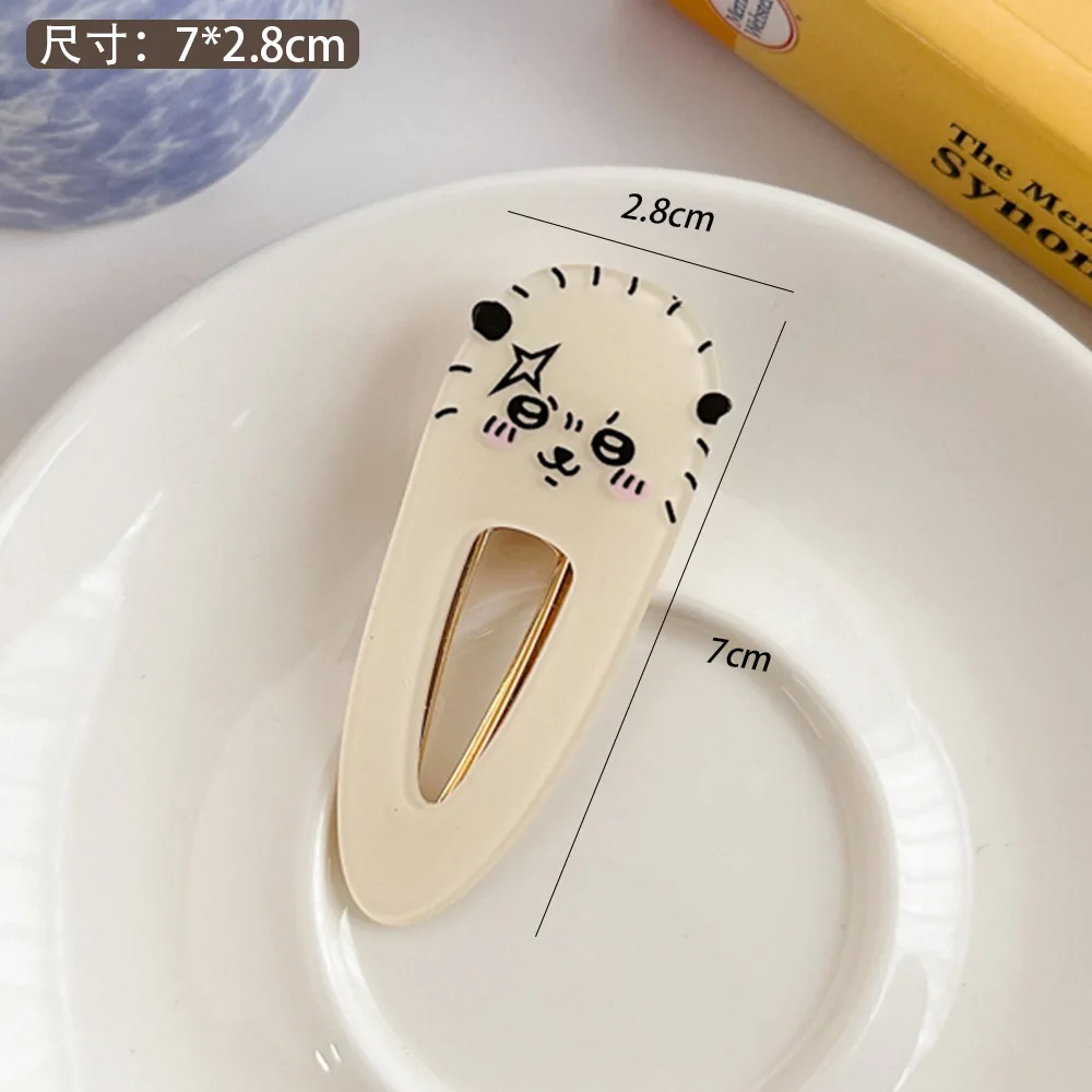 귀여운 애니메이션 덕빌 클립 소녀 액세서리, 여성 장식, 귀여운 수제 선물 수집, 만화 머리핀 스타일