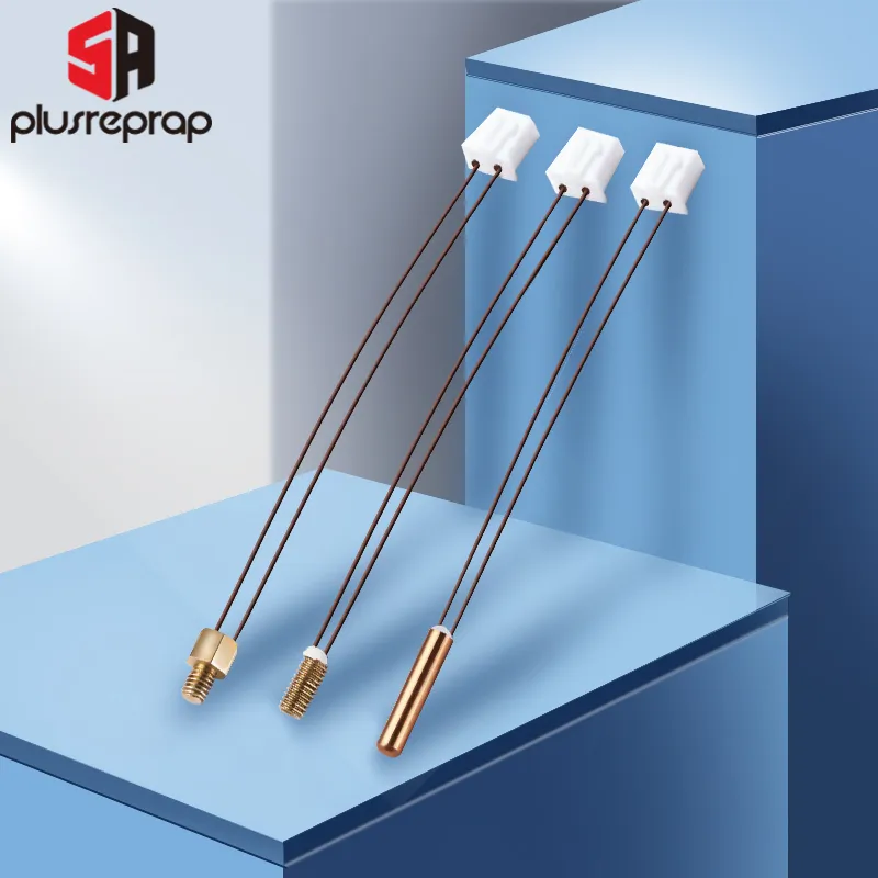 스크류 인 서미스터 카트리지, 100K NTC 3950 1%, 3D 프린터 압출기용 M3 스터드, Mk8 V6 Volcano CR10 M3 Hotend title=스크류 인 서미스터 카트리지, 100K NTC 3950 1%, 3D 프린터 압출기용 M3 스터드, Mk8 V6 Volcano CR10 M3 Hotend 