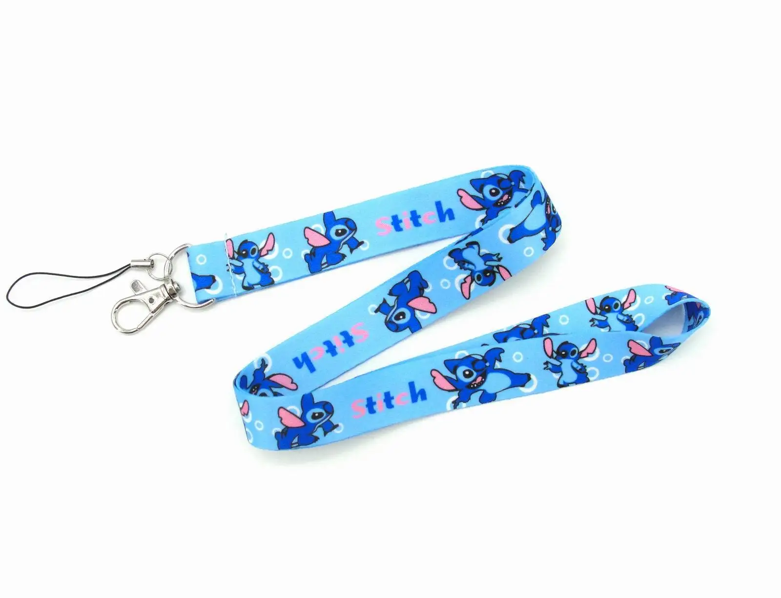 열쇠용 디즈니 스티치 랜야드 넥 스트랩, USB ID 카드 배지 거치대, 로리 스티치, 휴대폰 스트랩 웨빙 목걸이 키코드 title=열쇠용 디즈니 스티치 랜야드 넥 스트랩, USB ID 카드 배지 거치대, 로리 스티치, 휴대폰 스트랩 웨빙 목걸이 키코드