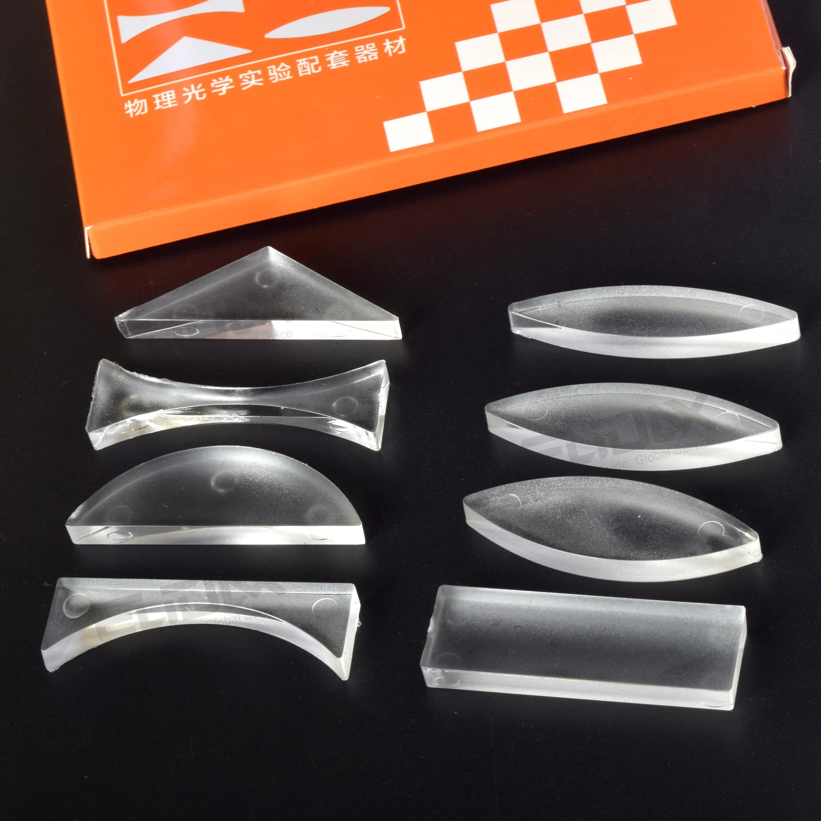 물리학 기하학 광학 실험 키트, 빛 반사 및 굴절 교육 도구, 학생 교사용 렌즈 프리즘