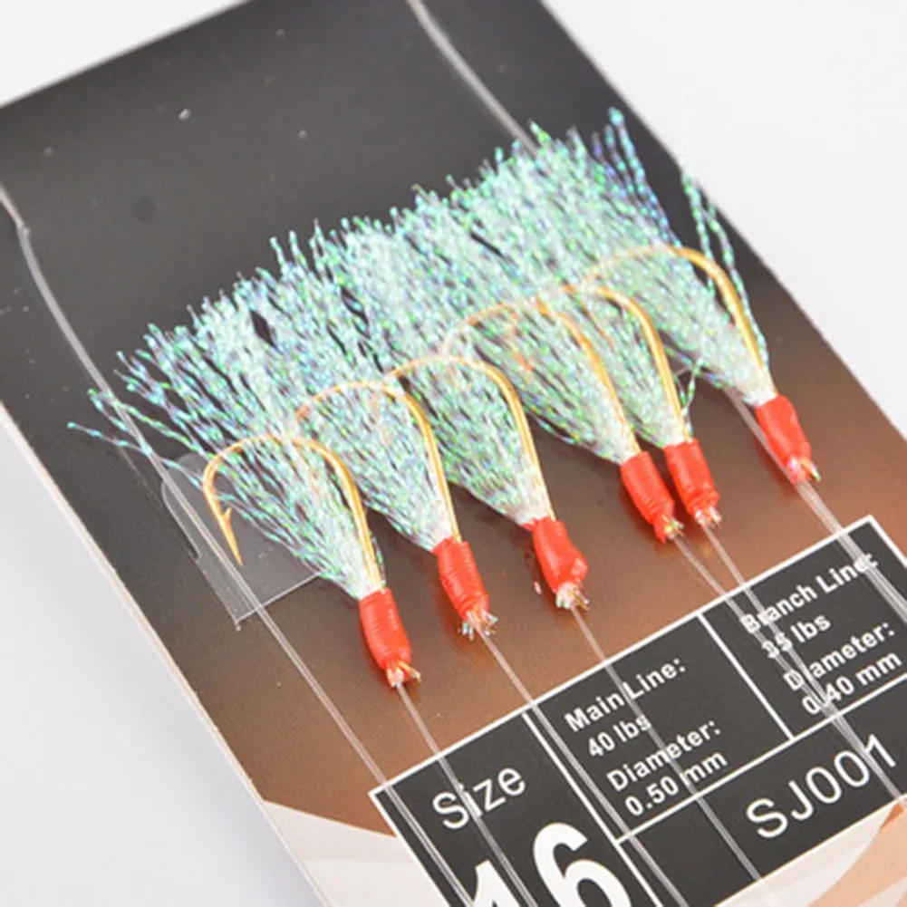 Sabikis-소프트 낚시 미끼 리그 6 개/팩, 지그 미끼, 깃털 루어 청어 미끼, 고등어 및 심해 낚시용 태클 도구 title=Sabikis-소프트 낚시 미끼 리그 6 개/팩, 지그 미끼, 깃털 루어 청어 미끼, 고등어 및 심해 낚시용 태클 도구 