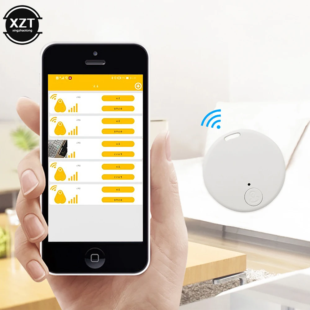스마트 미니 GPS 추적기, 블루투스 5.0, 분실 방지 파인더 알람, 반려동물 가방 지갑, 키 추적, IOS 안드로이드 스마트 로케이터