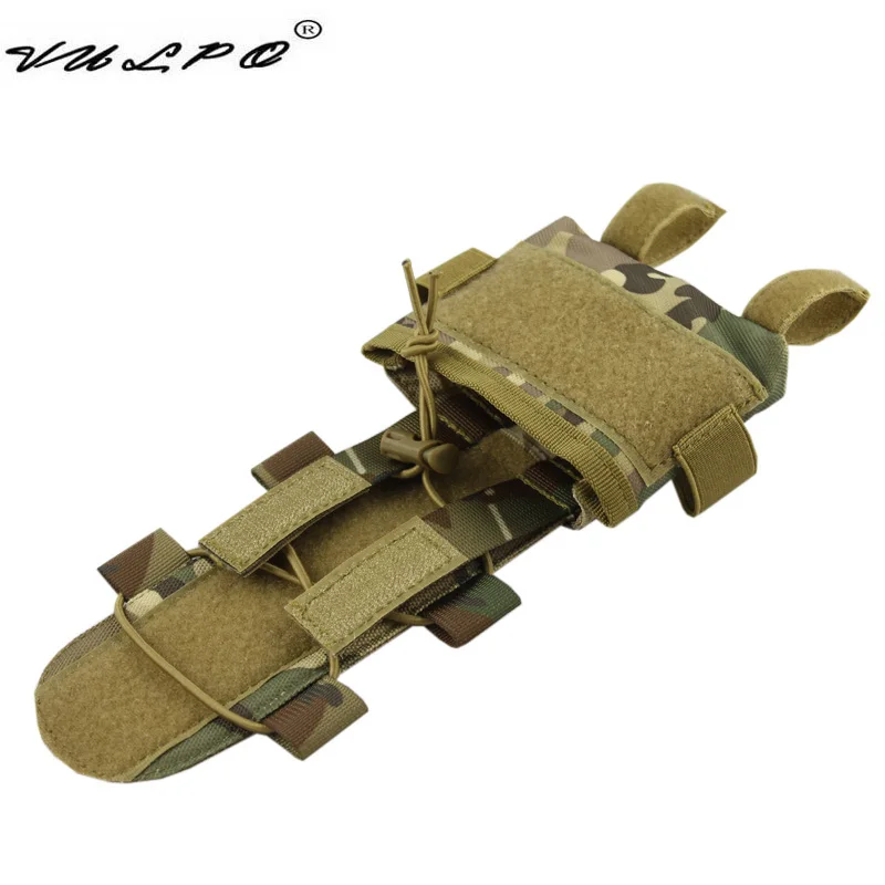 VULPO 전술 헬멧 배터리 파우치, MK2 배터리 팩, 헬멧 카운터웨이트 팩, 에어소프트 사냥 헬멧 액세서리